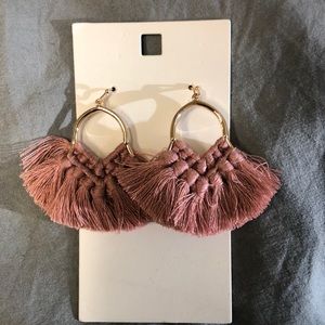 Cute pink earrings